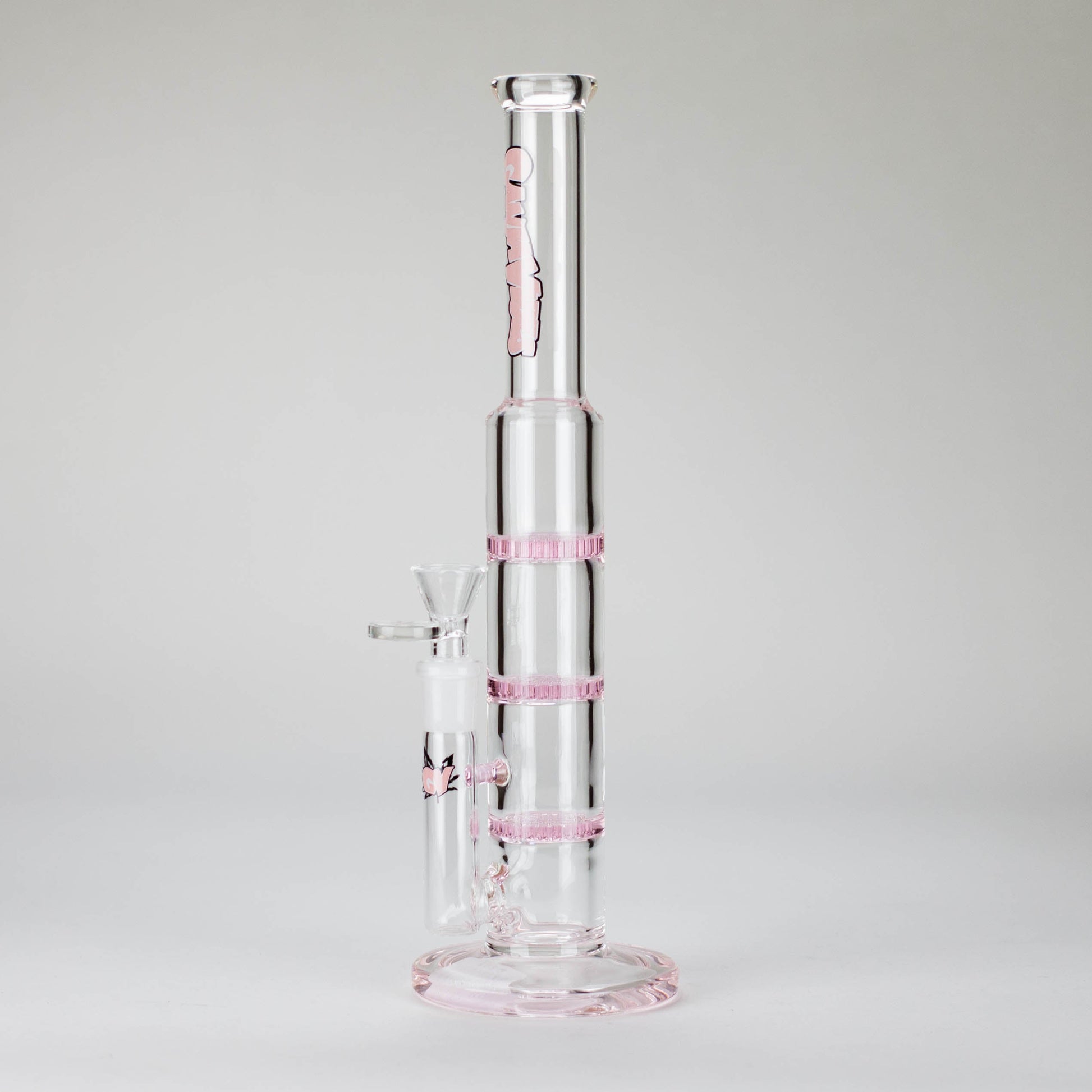 Ganjavibes | 11" Triple Honeycomb Percolator Glass Bong_3