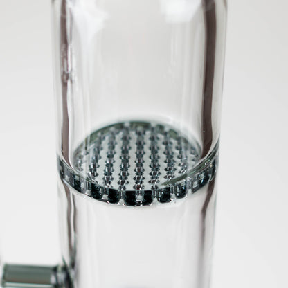 Ganjavibes | 11" Double Honeycomb Percolator Glass Bong_13