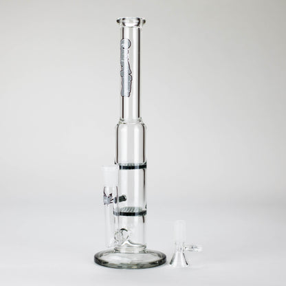 Ganjavibes | 11" Double Honeycomb Percolator Glass Bong_1