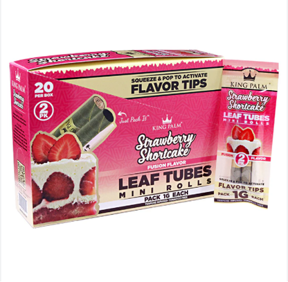 King Palm | Mini Rolled with flavor tips New Flavours - 20 pouches Display [SMK983]_0