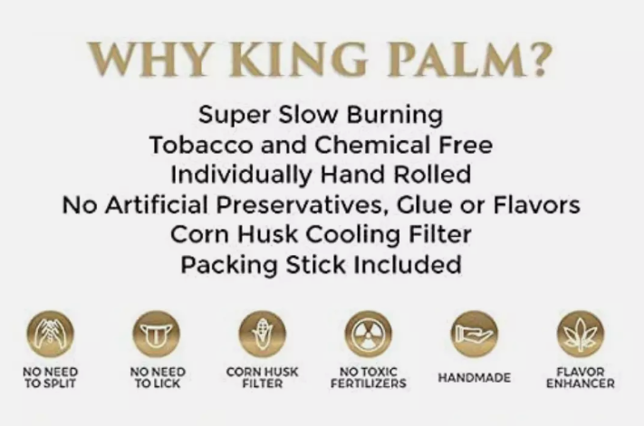 King Palm | Mini Rolled with flavor tips New Flavours - 20 pouches Display [SMK983]_5