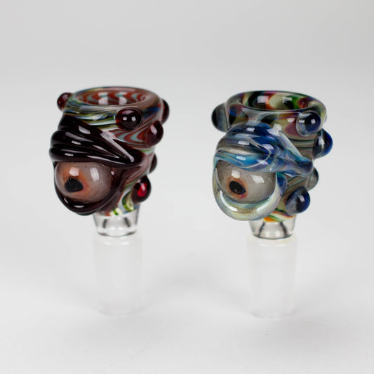 Shine Glassworks | Wigwag Eye 14mm Bowl - Made in Canada_0