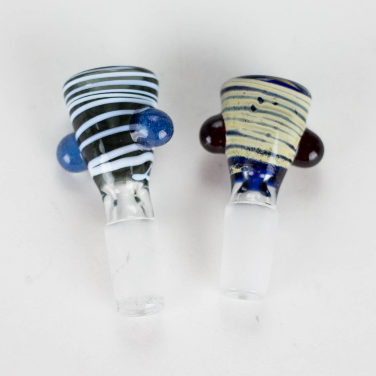 Shine Glassworks | Wrapped colour tubing 14mm Flare Bowl - Made in Canada_0