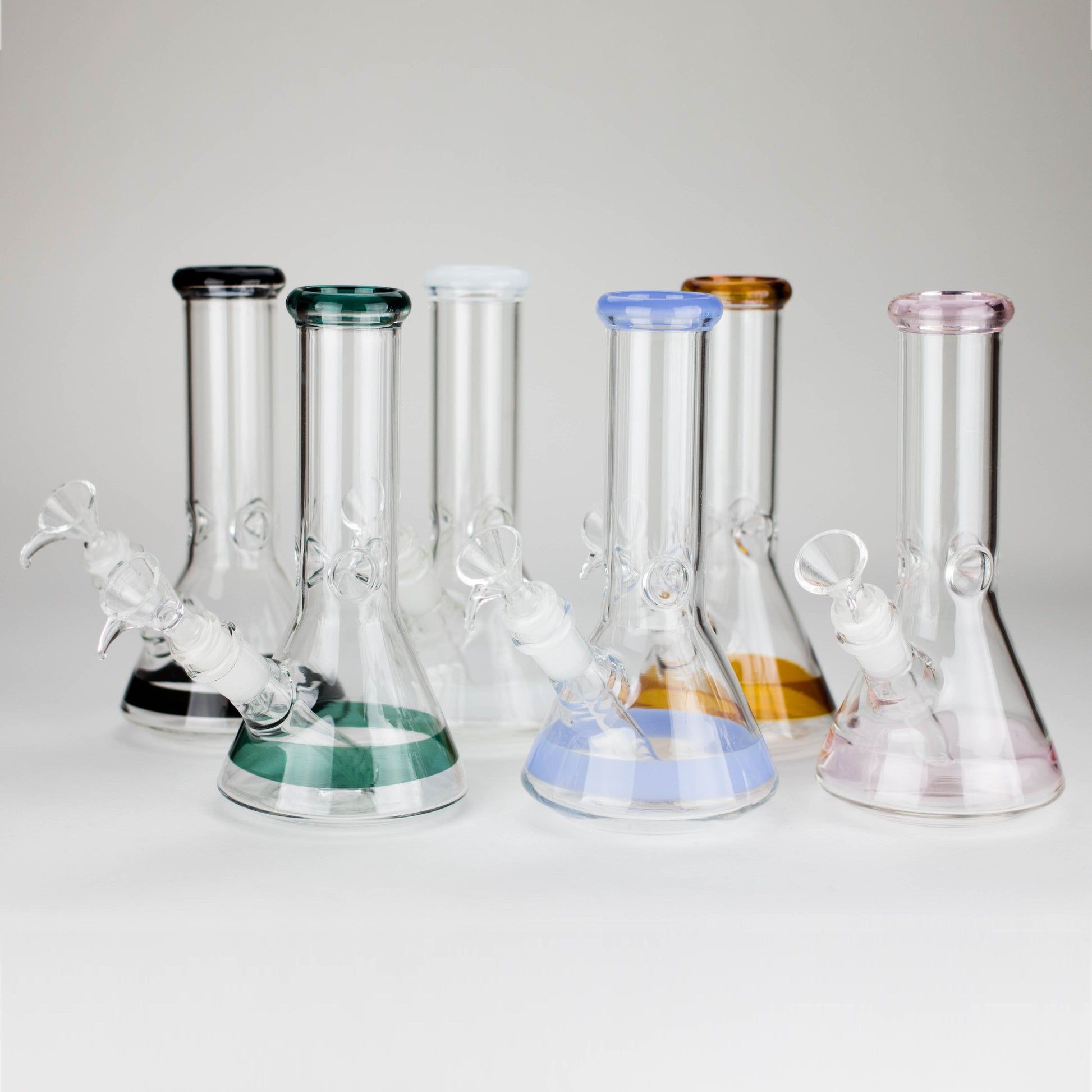 8" Glass Beaker Bong [PIP507]_0