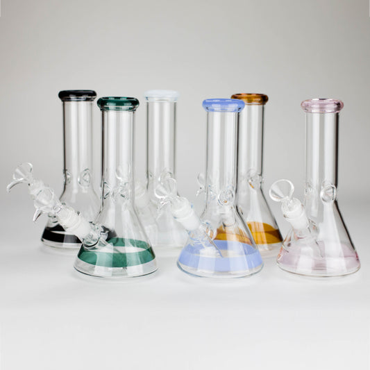 8" Glass Beaker Bong [PIP507]_0