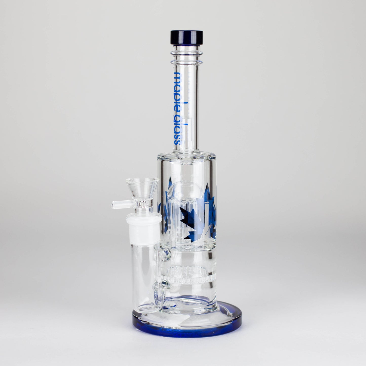 Maple Glass | 12" Honey Comb With Tree Percolator And Splash Guard Bong