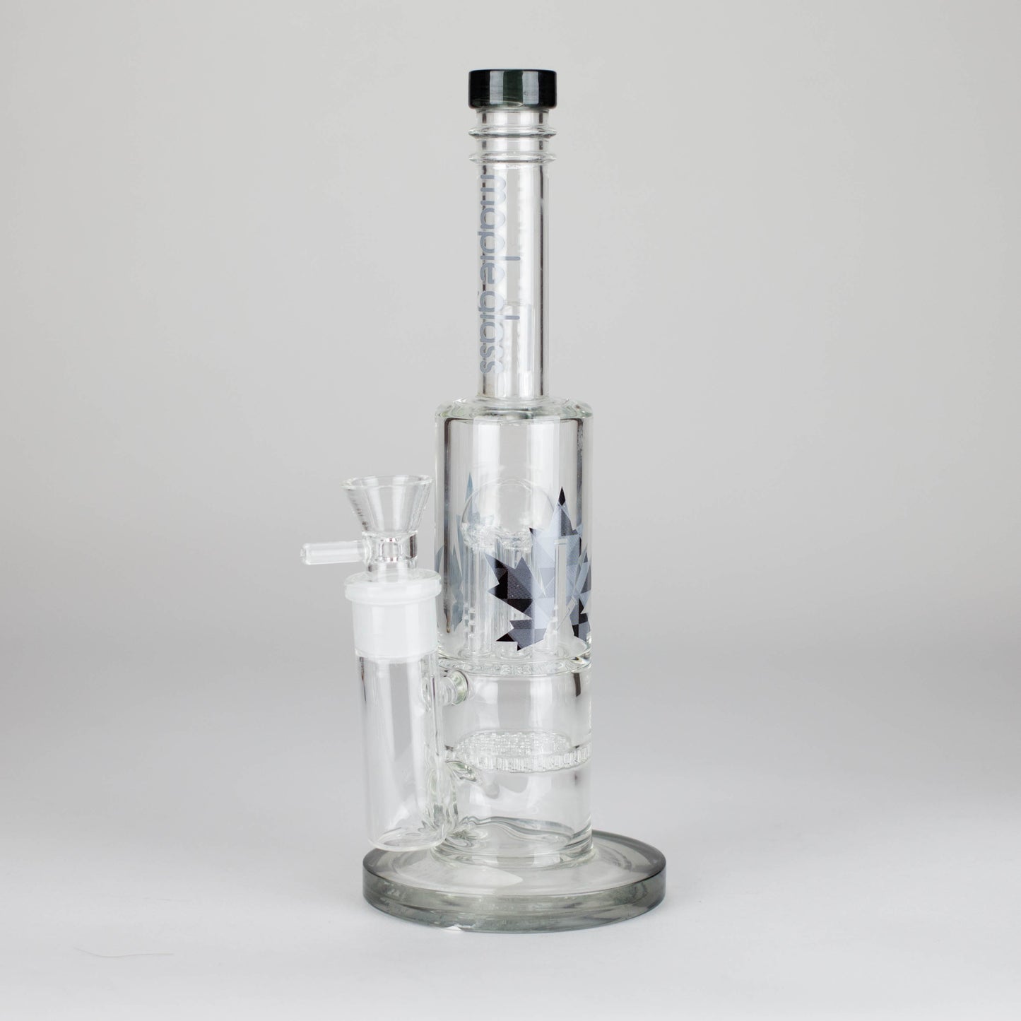 Maple Glass | 12" Honey Comb With Tree Percolator And Splash Guard Bong
