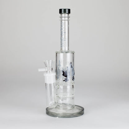 Maple Glass | 12" Honey Comb With Tree Percolator And Splash Guard Bong