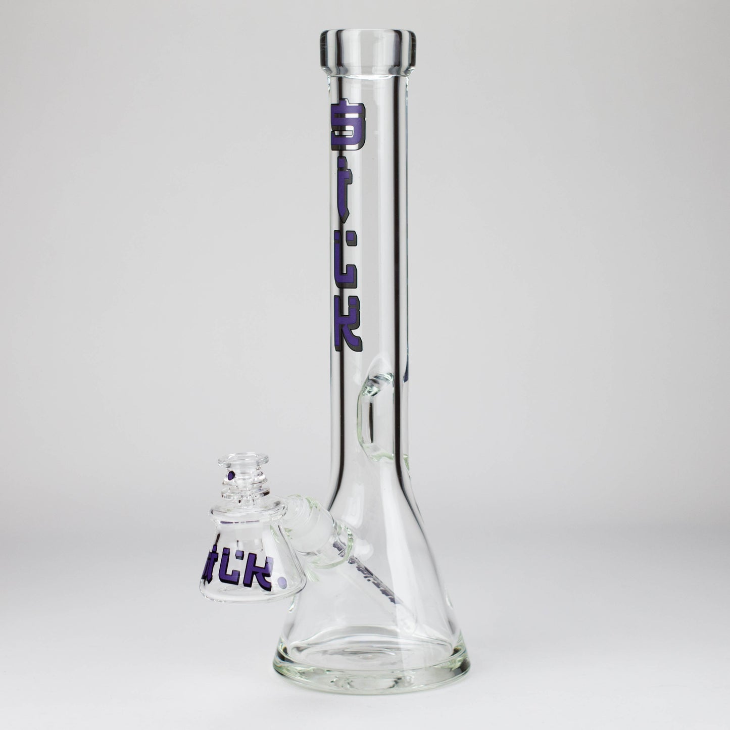 Silk Glass | 17" 10mm Thick Beaker Glass Bong with Accessories – Premium Gift Set