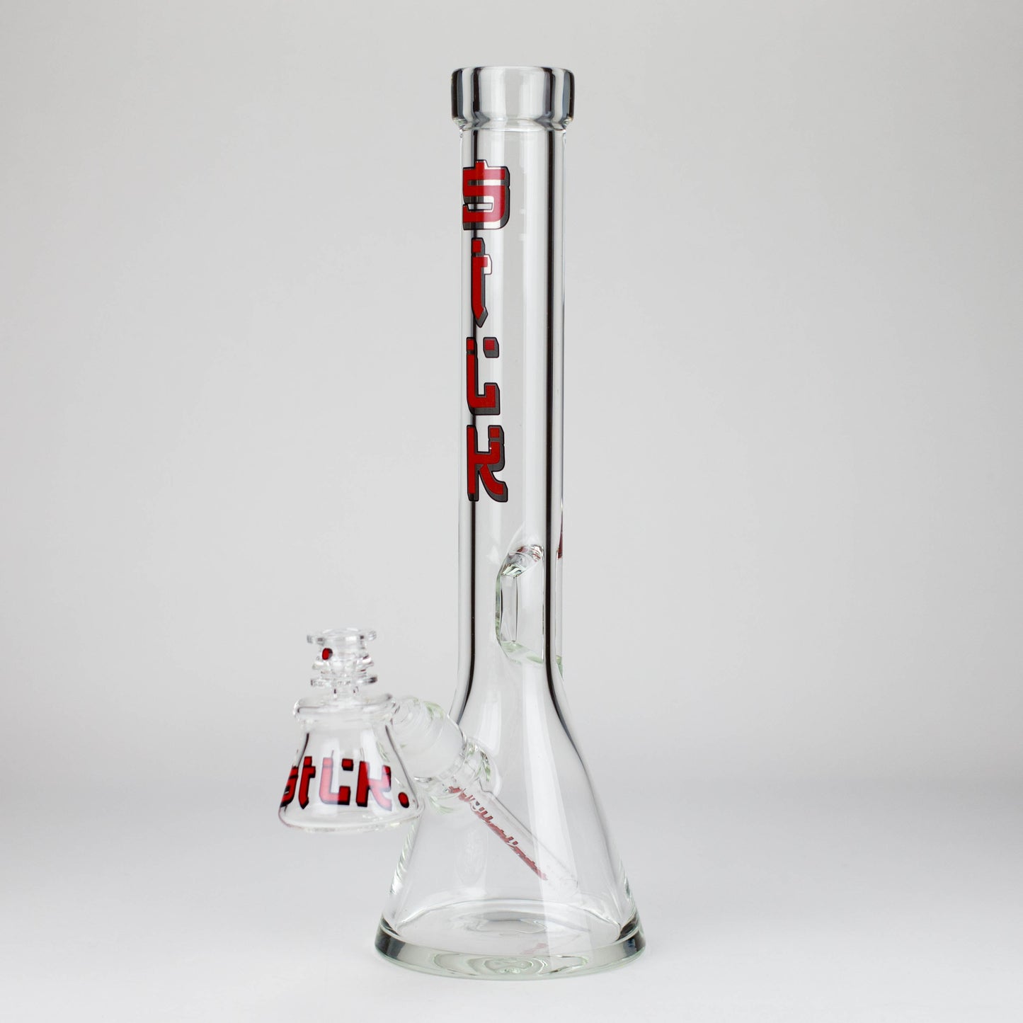 Silk Glass | 17" 10mm Thick Beaker Glass Bong with Accessories – Premium Gift Set