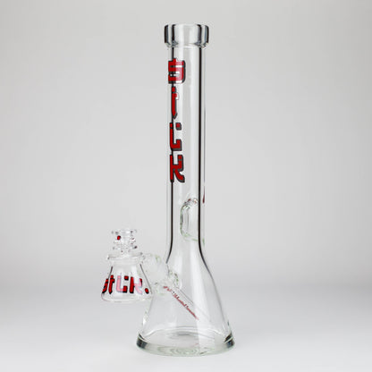 Silk Glass | 17" 10mm Thick Beaker Glass Bong with Accessories – Premium Gift Set