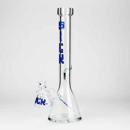 Silk Glass | 17" 10mm Thick Beaker Glass Bong with Accessories – Premium Gift Set