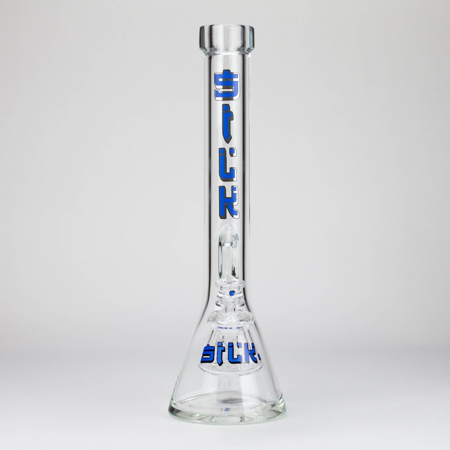 Silk Glass | 17" 10mm Thick Beaker Glass Bong with Accessories – Premium Gift Set