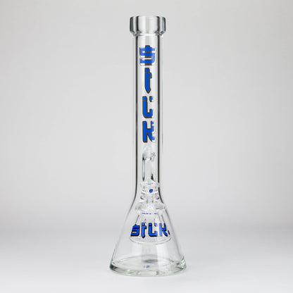 Silk Glass | 17" 10mm Thick Beaker Glass Bong with Accessories – Premium Gift Set