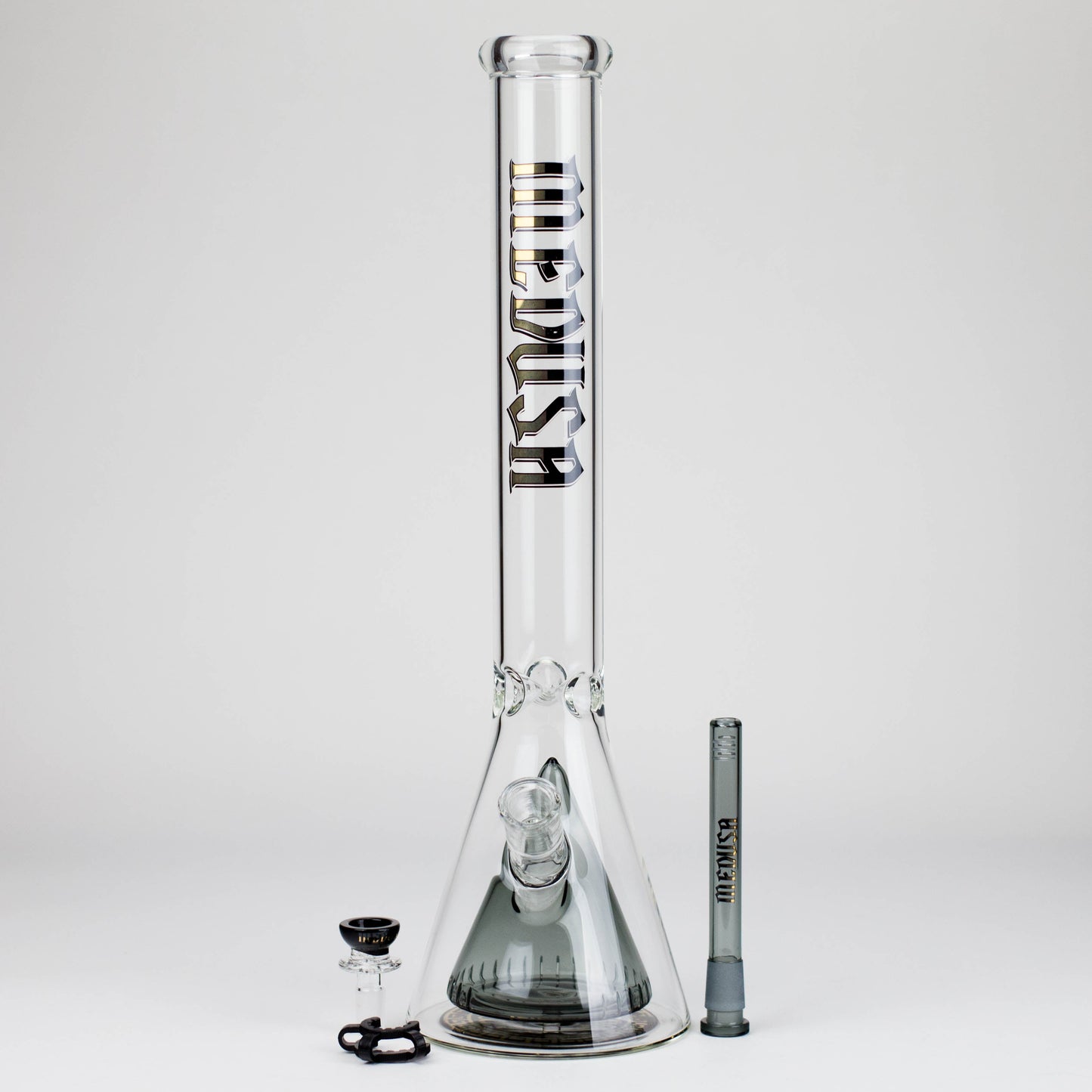 Medusa | 18" Glass Beaker Bong with Cone Perc