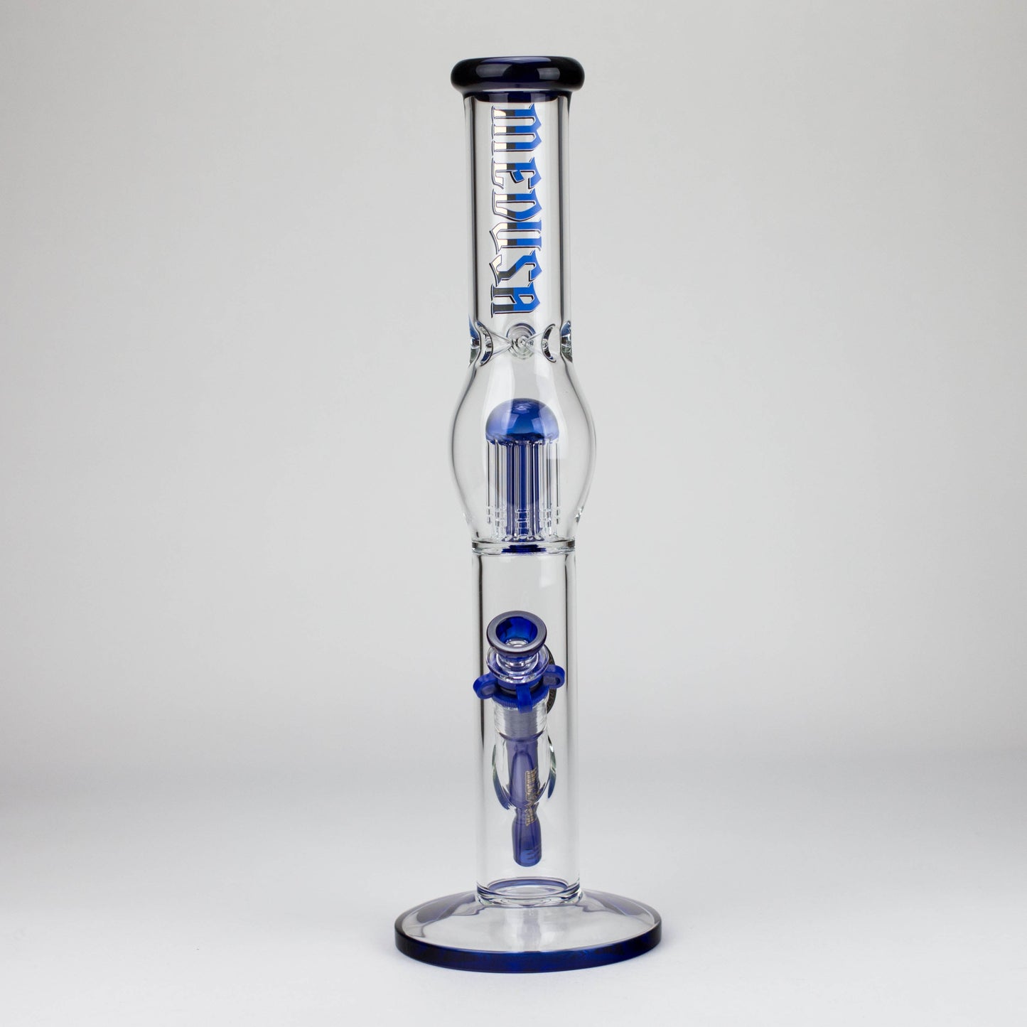 Medusa | 17" 7mm Glass Bubble Tree Perc Glass bong