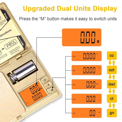 Fuzion | CASH-200 Gram Scale 200*0.01g