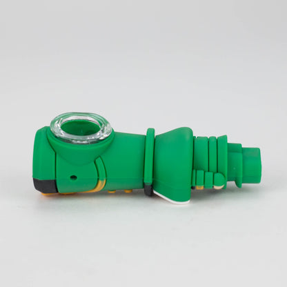 3.5" Nutcracker Silicone Hand Pipe [YS-624]
