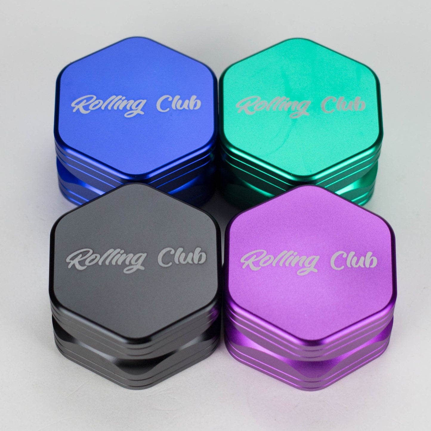 Rolling Club | 2.5" 2 Piece Hex Grinder