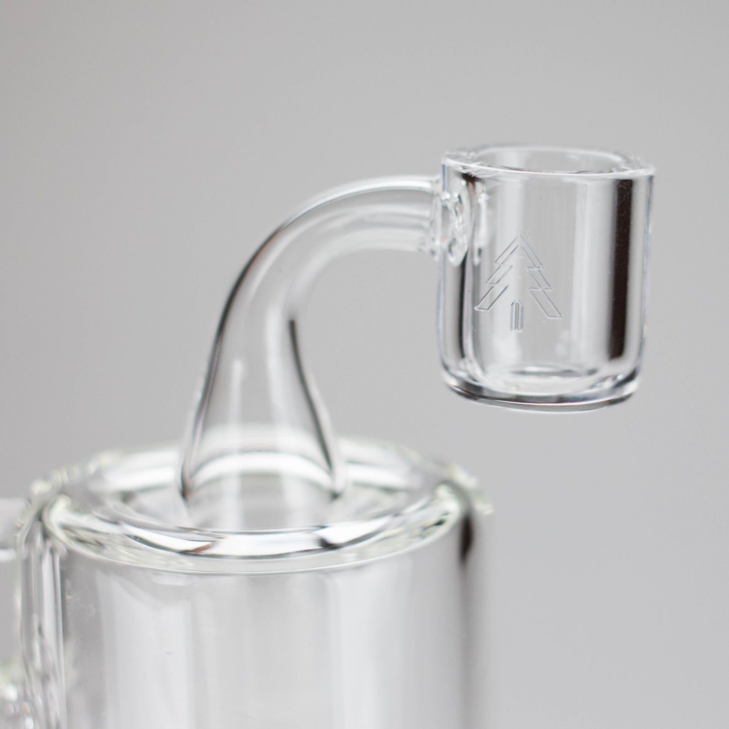 Tree Glass | 9" Glass Rig Cluster Perc with Banger