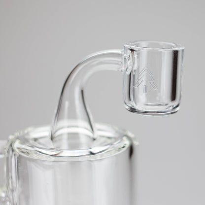 Tree Glass | 9" Glass Rig Cluster Perc with Banger