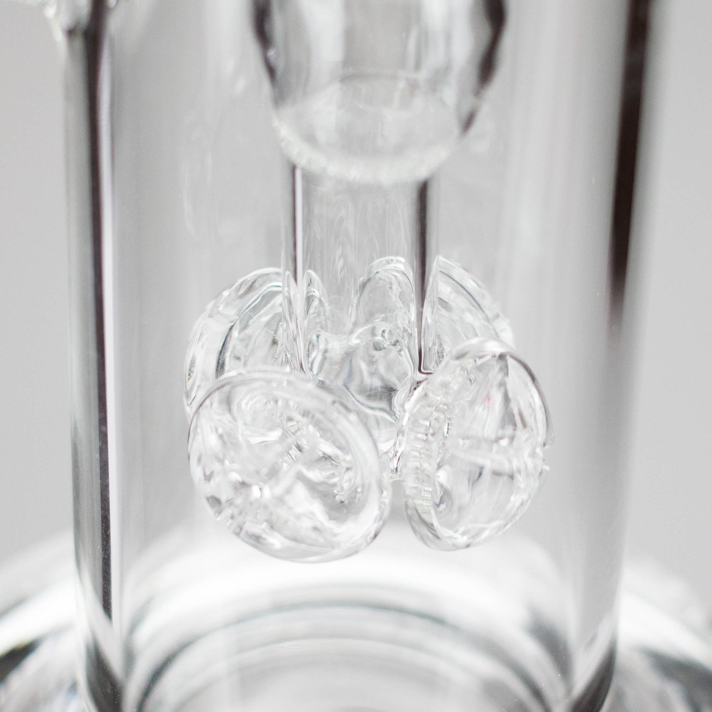 Tree Glass | 9" Glass Rig Cluster Perc with Banger