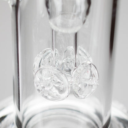 Tree Glass | 9" Glass Rig Cluster Perc with Banger