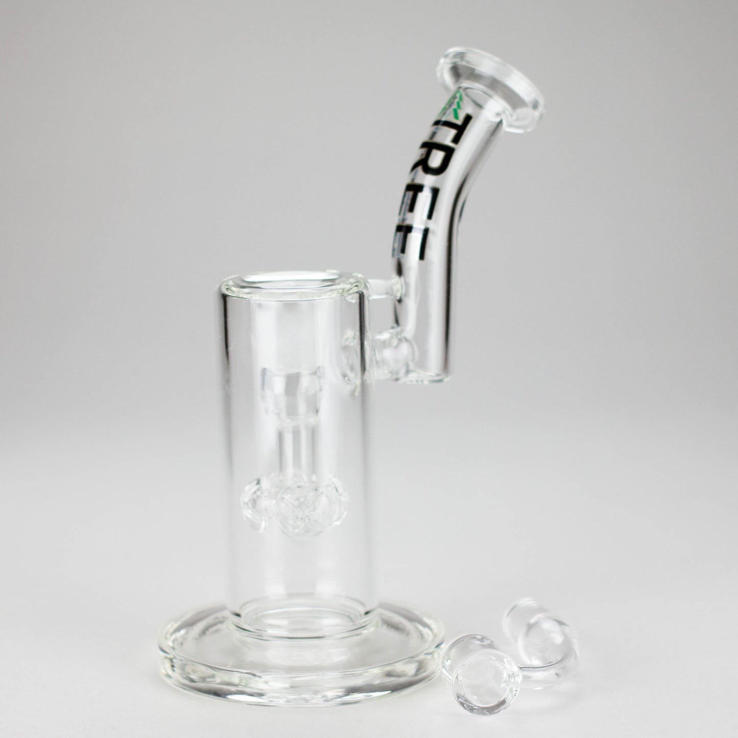 Tree Glass | 9" Glass Rig Cluster Perc with Banger