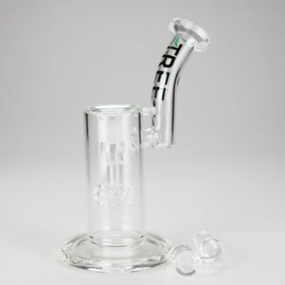 Tree Glass | 9" Glass Rig Cluster Perc with Banger
