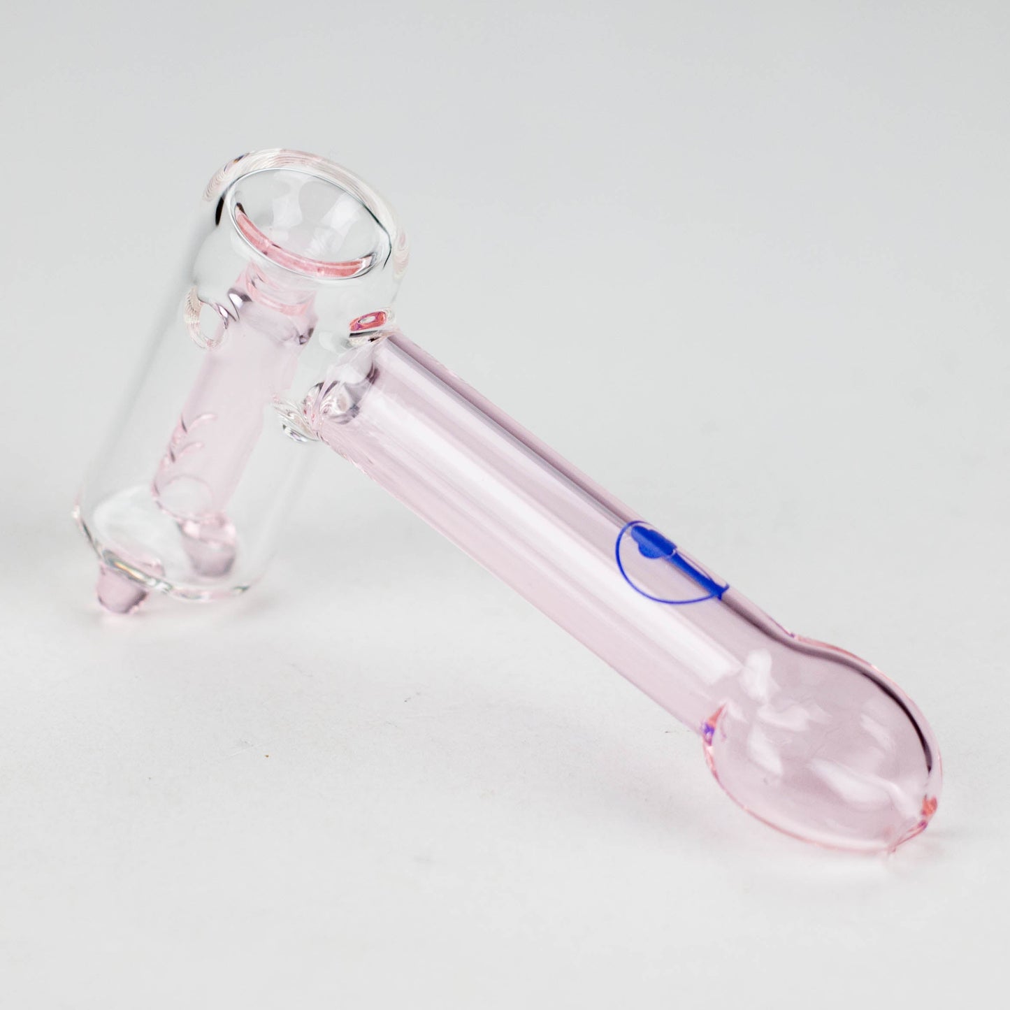 Tree Glass | 4.5" Thin Showerhead Hammer Glass Bubbler
