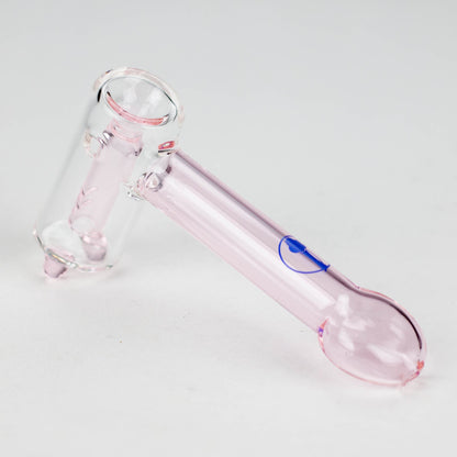 Tree Glass | 4.5" Thin Showerhead Hammer Glass Bubbler
