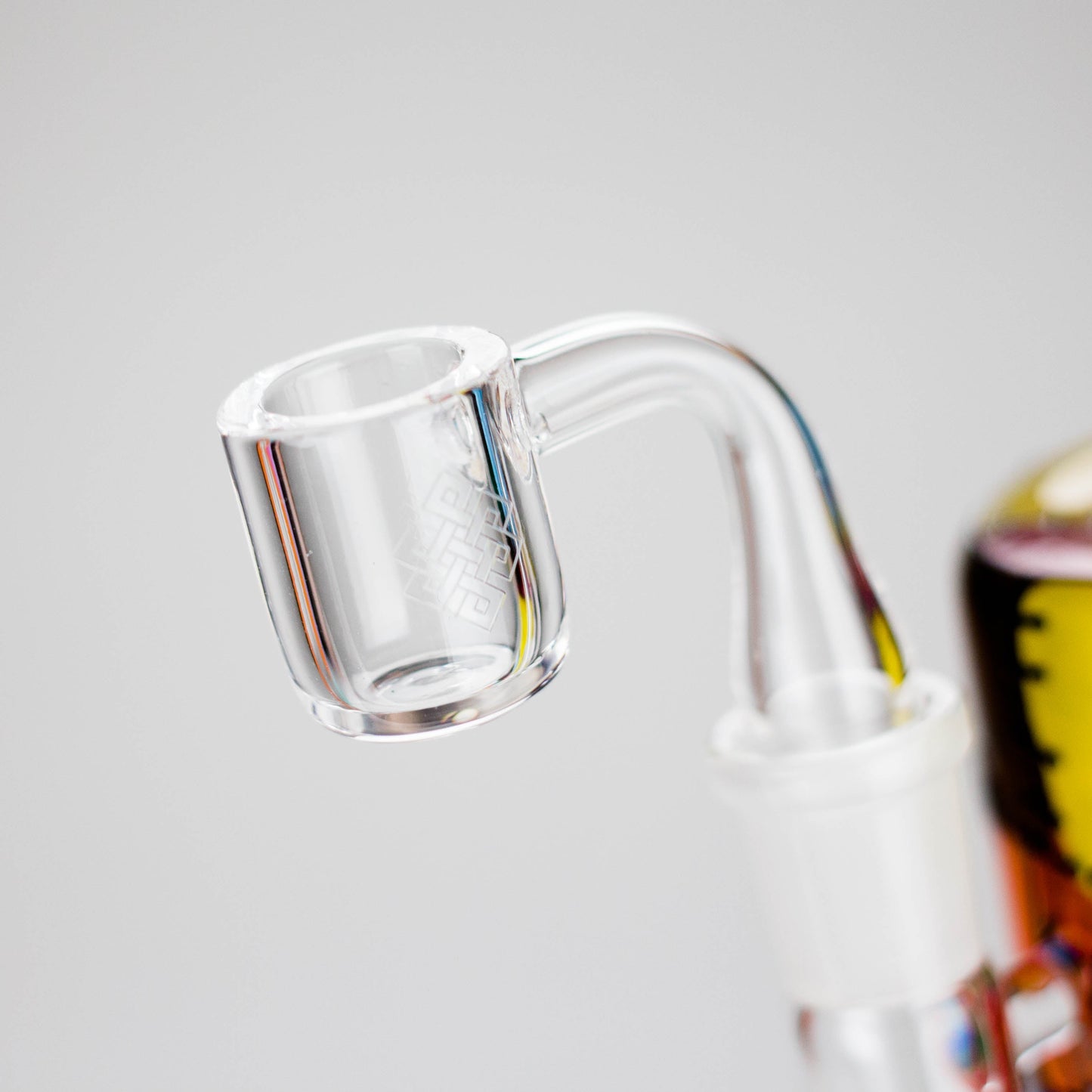 Karma | 6" Patches Design Inline Glass Dab Rig