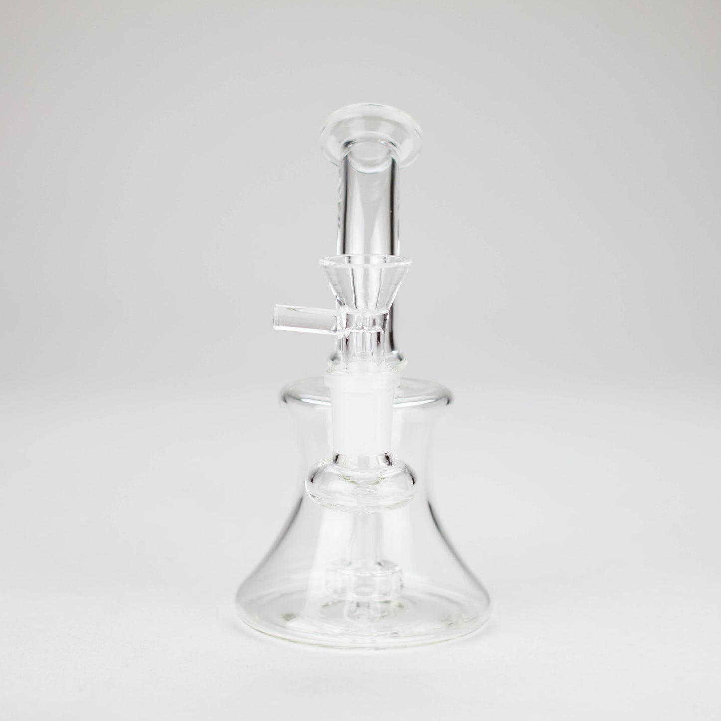 6″ Clear Glass Bong with water diffuser [DCK-017]