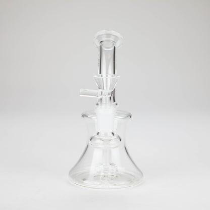 6″ Clear Glass Bong with water diffuser [DCK-017]