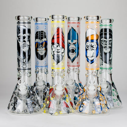 13″  7mm Glass Beaker Bong  [DCK-019]