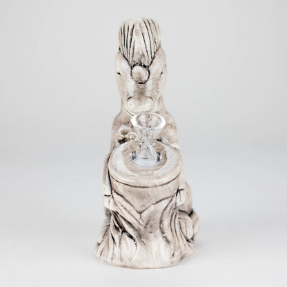 7" Sea Horse Design Ceramic Bong – Mythical Ocean-Inspired Collectible [ES089WP]