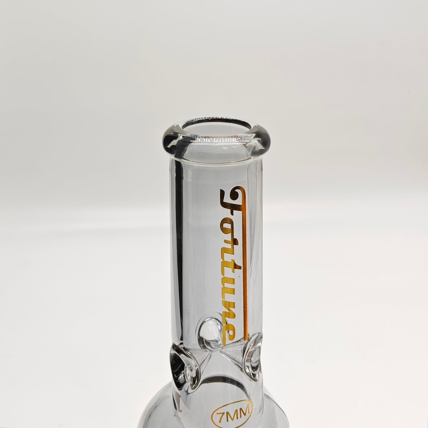 Fortune | Electroplated Skull 14" 7mm Glass Bong [SK144407E-A]