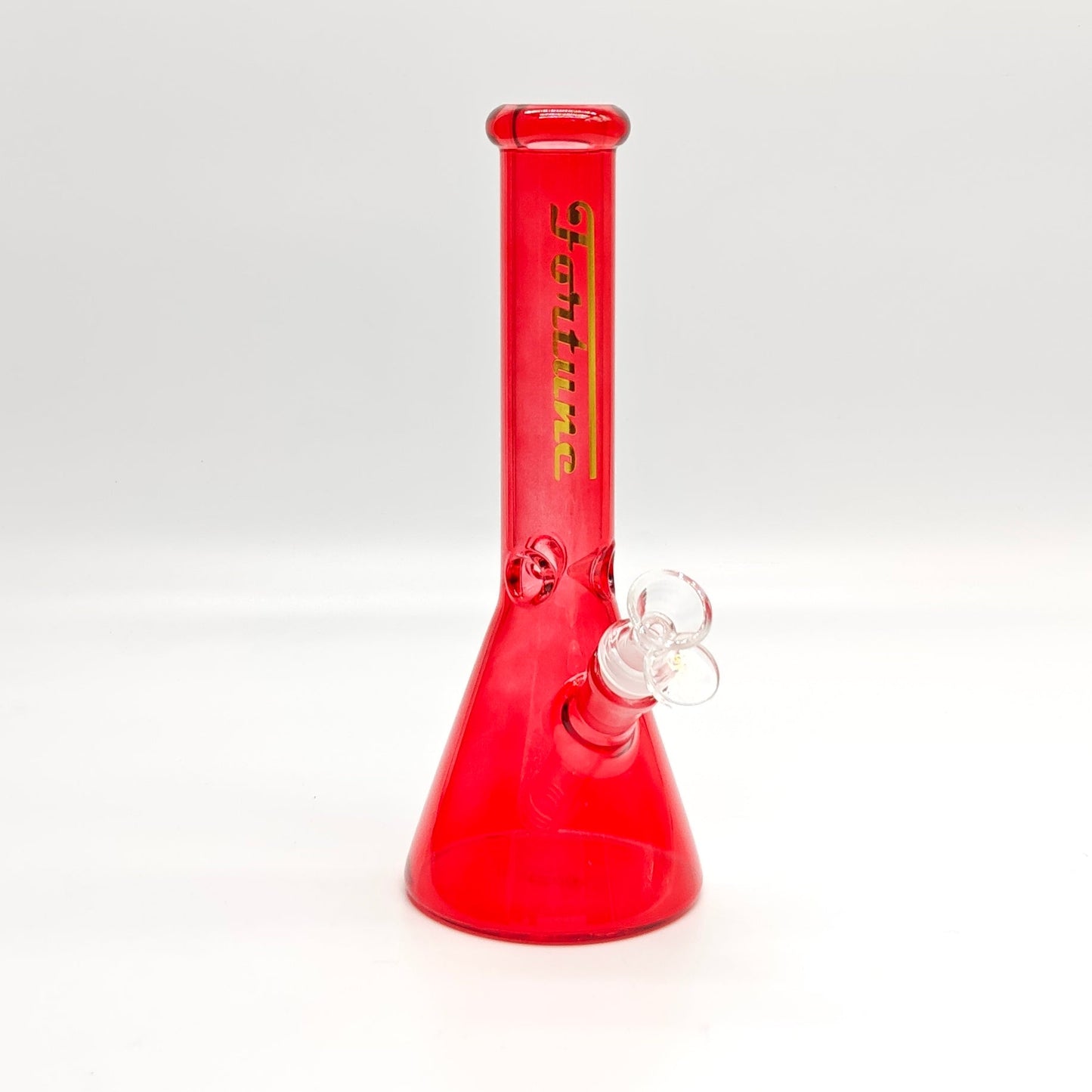 Fortune | 10" 4mm Assorted Colour Beaker Bong [CP103804-PR]