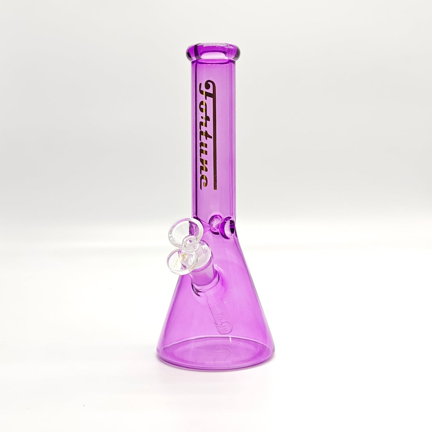 Fortune | 10" 4mm Assorted Colour Beaker Bong [CP103804-PR]