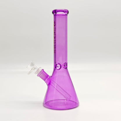Fortune | 10" 4mm Assorted Colour Beaker Bong [CP103804-PR]