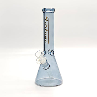 Fortune | 10" 4mm Assorted Colour Beaker Bong [CP103804-PR]
