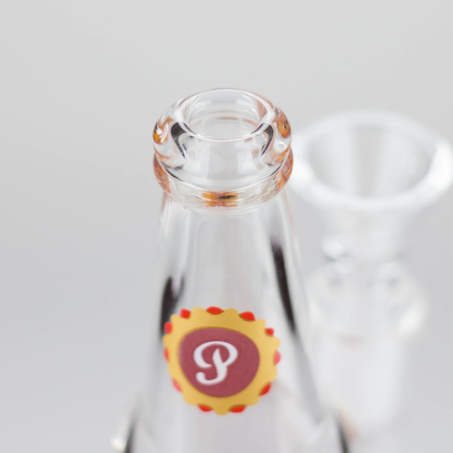6″ Beer Bottle Design Glass Bong [WP4511S]