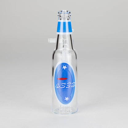 6″ Beer Bottle Design Glass Bong [WP4511S]