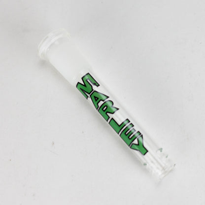 Marley Glass | Colored Logo Downstems with Diffusion Cuts – 3", 4", 5"