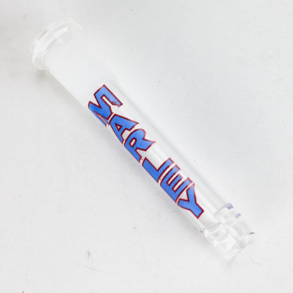Marley Glass | Colored Logo Downstems with Diffusion Cuts – 3", 4", 5"