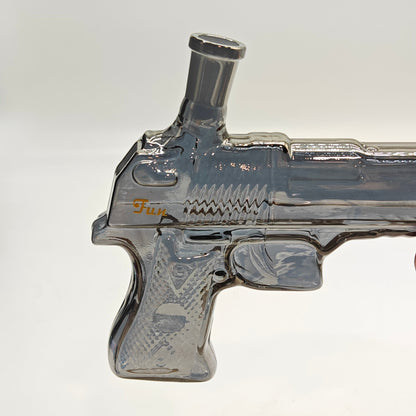 Electroplated 7.5" Arsenal Glass Bong [SGun1-A]