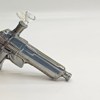 Electroplated 7.5" Arsenal Glass Bong [SGun1-A]