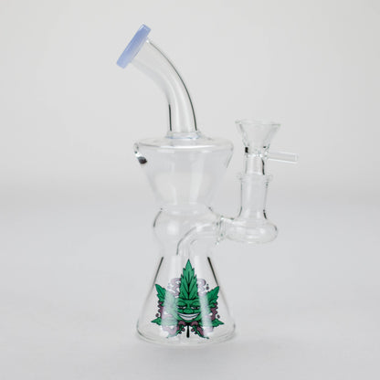 6.5″ Cartoon Print Glass Bong [F230829-4]
