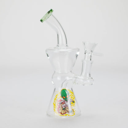 6.5″ Cartoon Print Glass Bong [F230829-4]