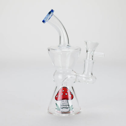 6.5″ Cartoon Print Glass Bong [F230829-4]